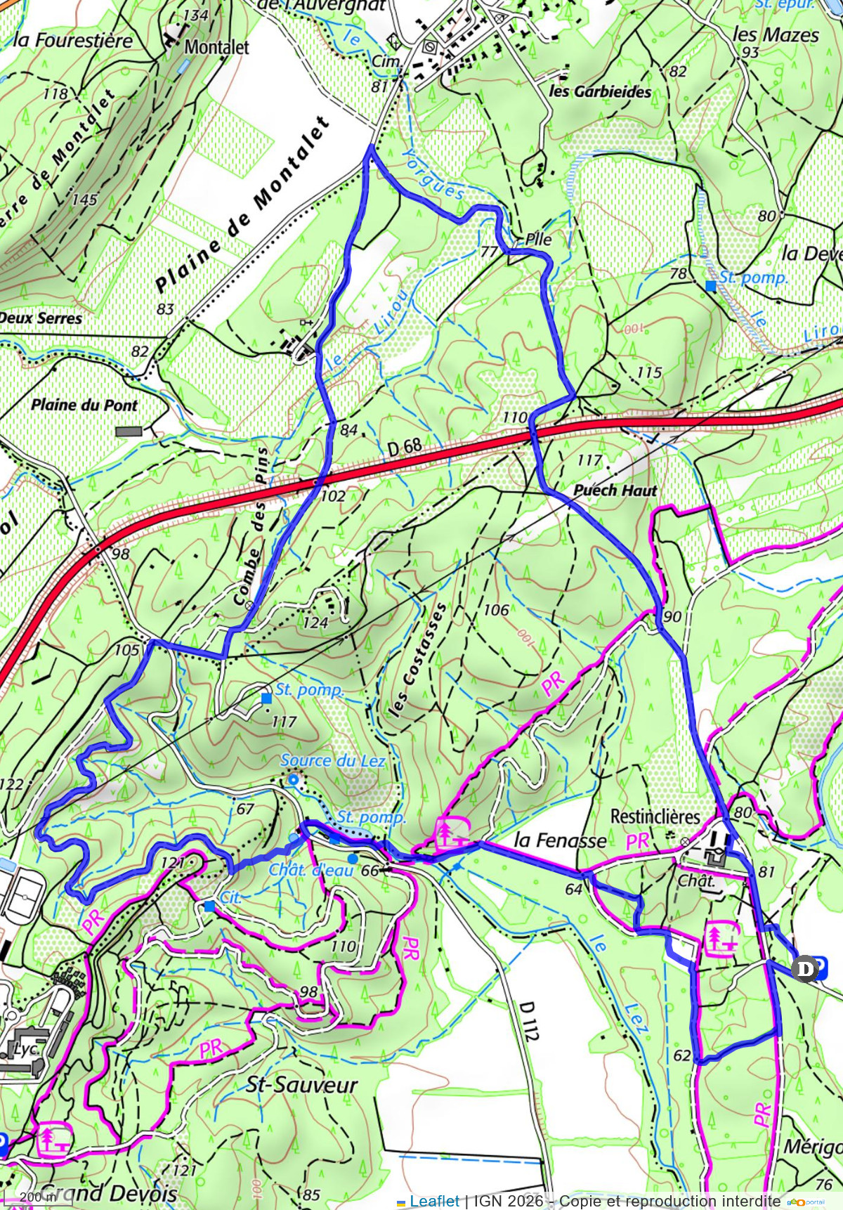 restinclières-le lirou